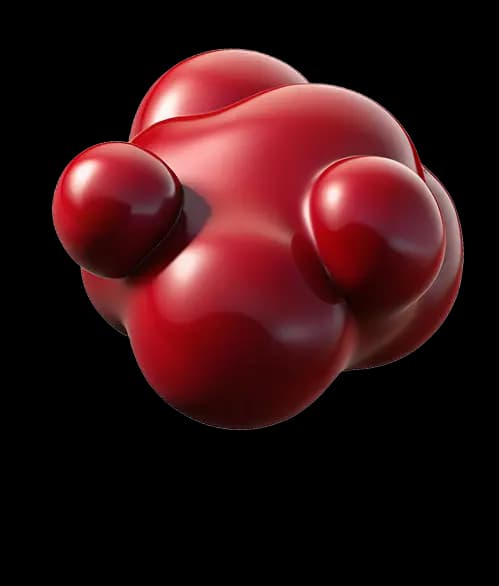 Abstract red digital marketing visual